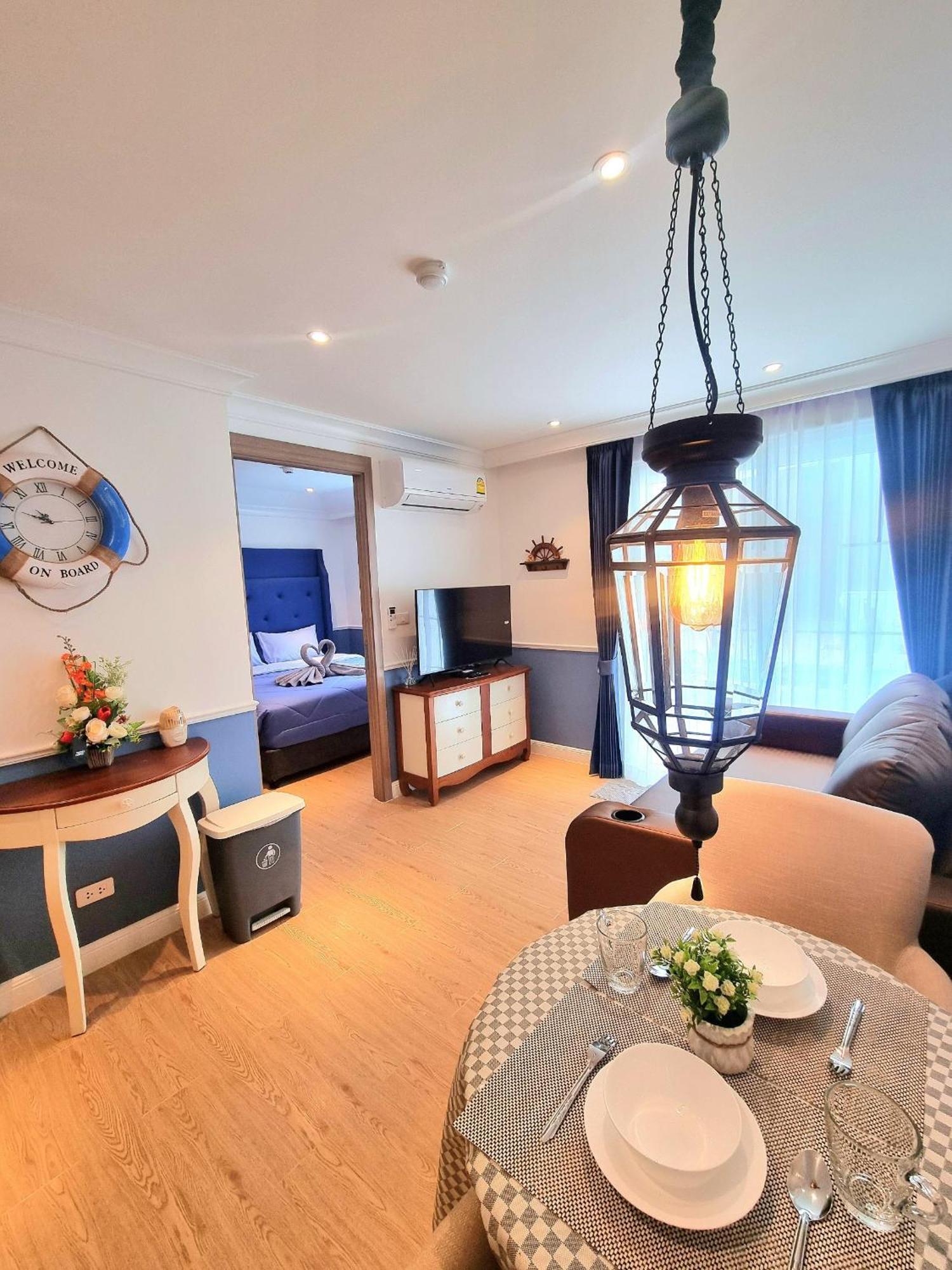 Seven Seas Cote D'Azur Resort Jomtien Na Chom Thian Eksteriør bilde